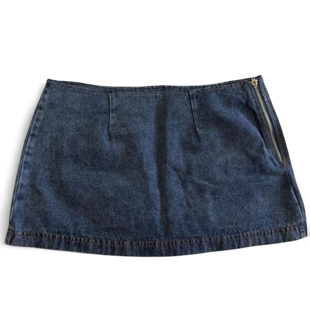 Unbranded Women's Blue and Navy Skirt